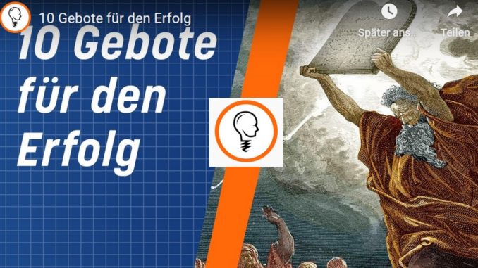 10 Gebote für den Erfinder Erfolg